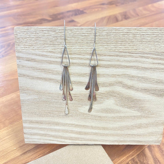 Sterling Silver  teardrop dangles